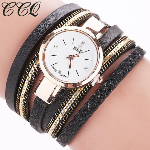 CCQ Women's Casual Bracelet Watch
