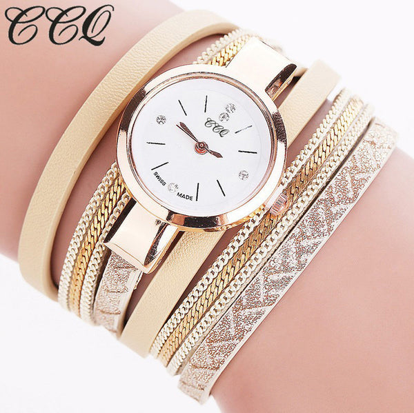 CCQ Women's Casual Bracelet Watch