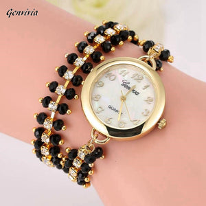 Women's  Rhinestone Bracelet Watch