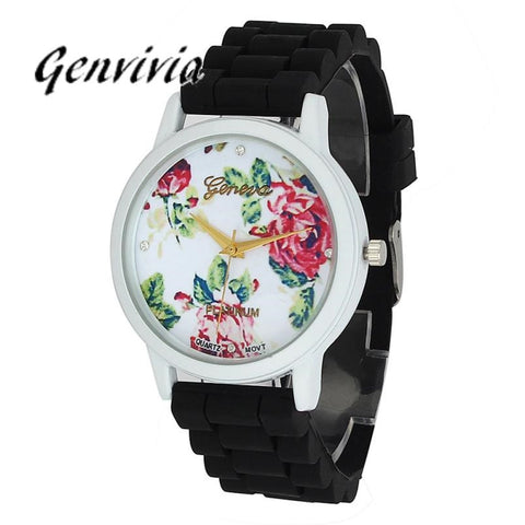 Flower Face Black Watch